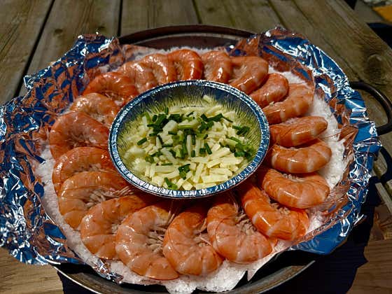 활새우소금구이 메뉴 사진(네이버)