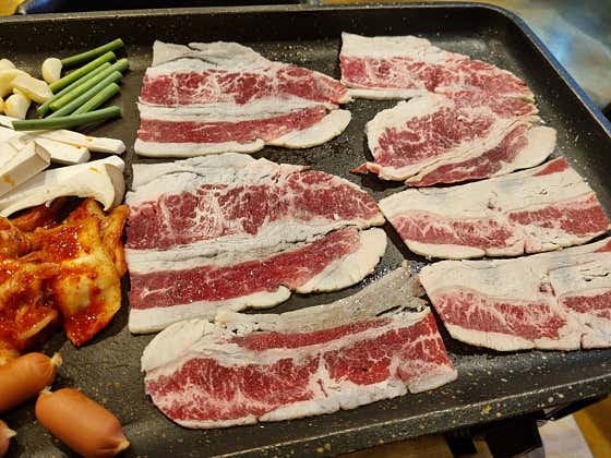 차돌삼겹 메뉴 사진(네이버)