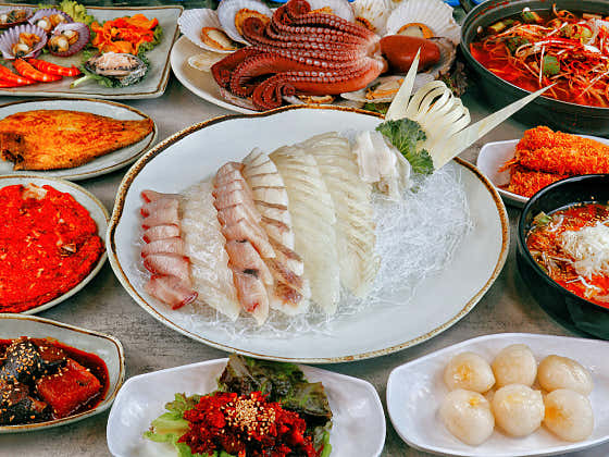 모둠회(소) 메뉴 사진(네이버)