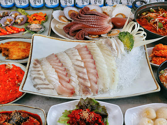 모둠회(대) 메뉴 사진(네이버)