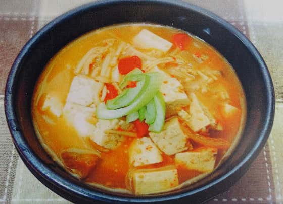 된장찌개 메뉴 사진(네이버)