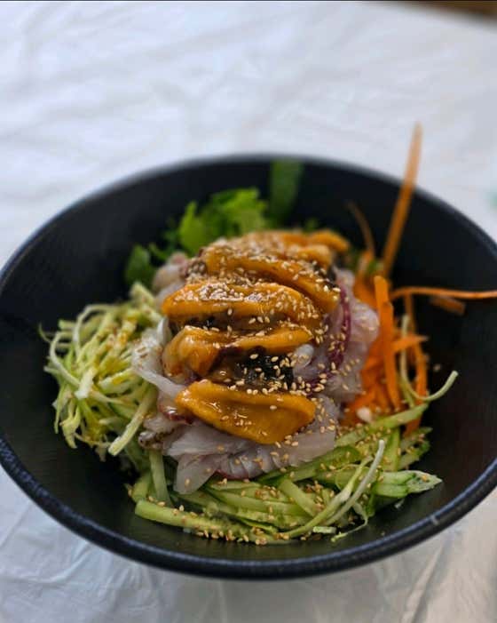 회덮밥 메뉴 사진(네이버)