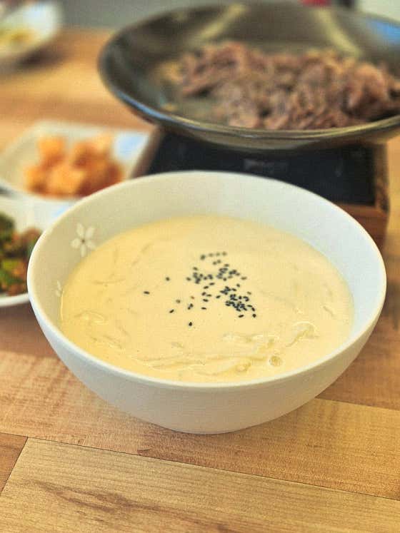 우미콩국수(4월~9월) 메뉴 사진(네이버)