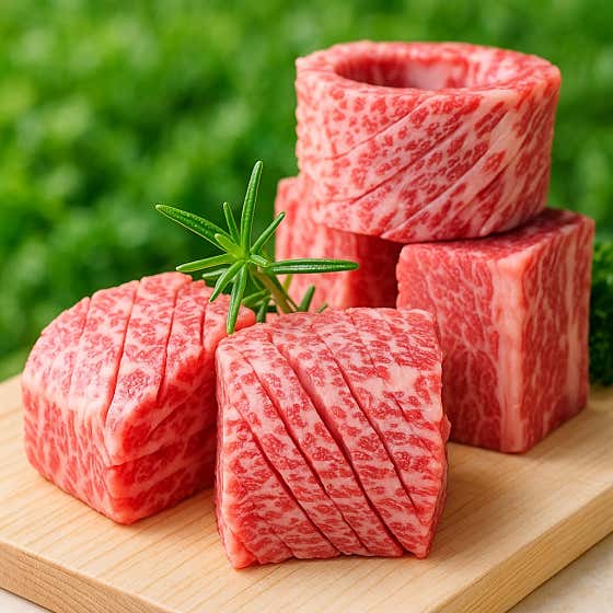 명품 한우 생갈비 메뉴 사진(네이버)