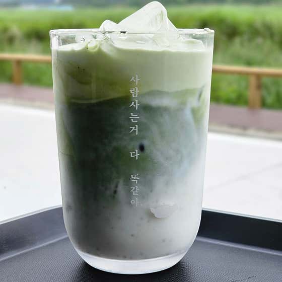 차전자라떼 메뉴 사진(네이버)