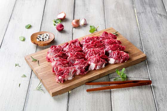 한우제비추리 1++ (150g) 메뉴 사진(네이버)