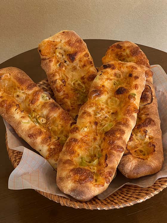 명란대파 포카치아 메뉴 사진(네이버)