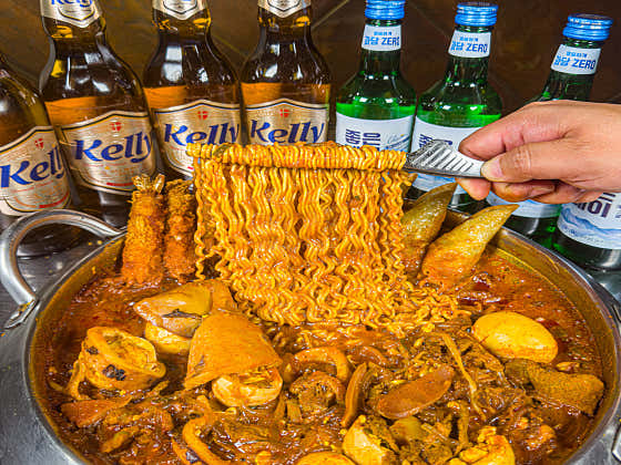 🍜라면사리 추가 메뉴 사진(네이버)