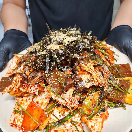 도토리묵 무침 메뉴 사진(네이버)