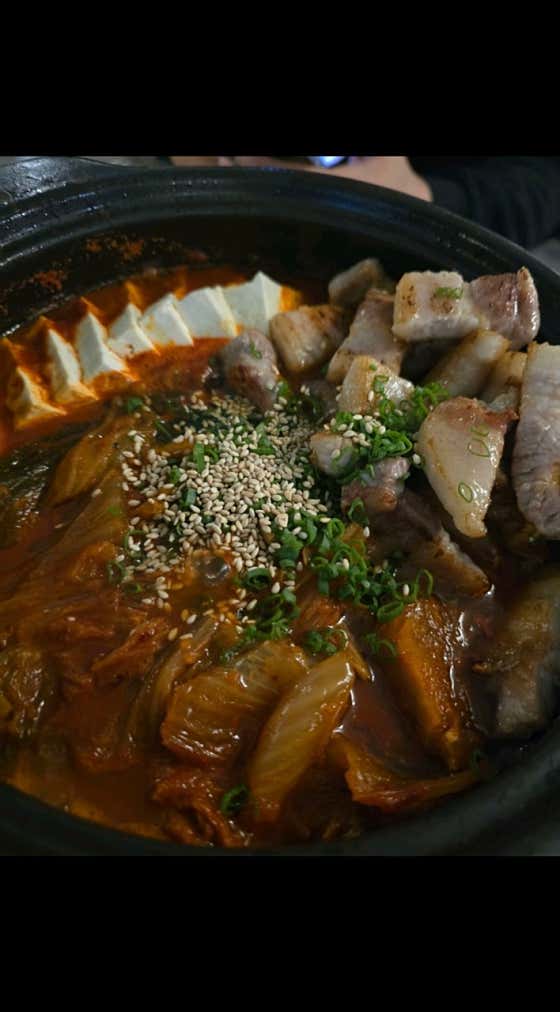김치찜 메뉴 사진(네이버)