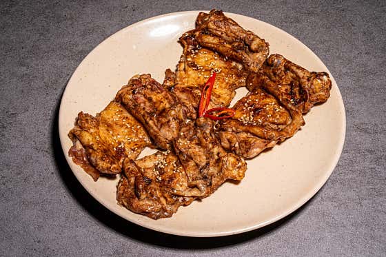 숯불닭갈비(간장) 메뉴 사진(네이버)