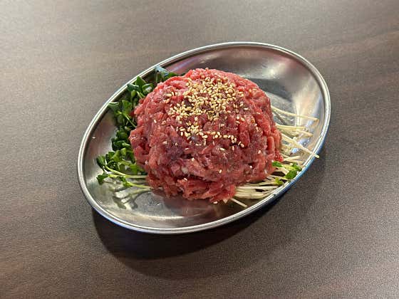 육회 메뉴 사진(네이버)