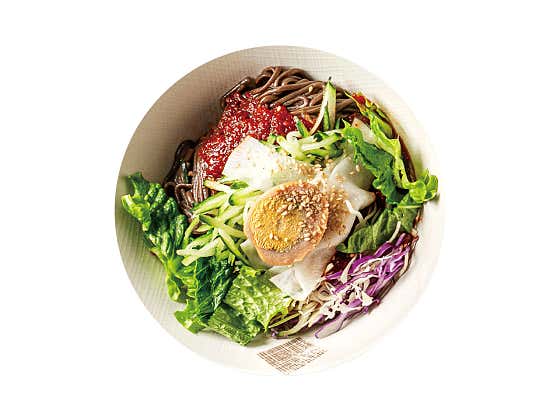 메밀 비빔소바 메뉴 사진(네이버)