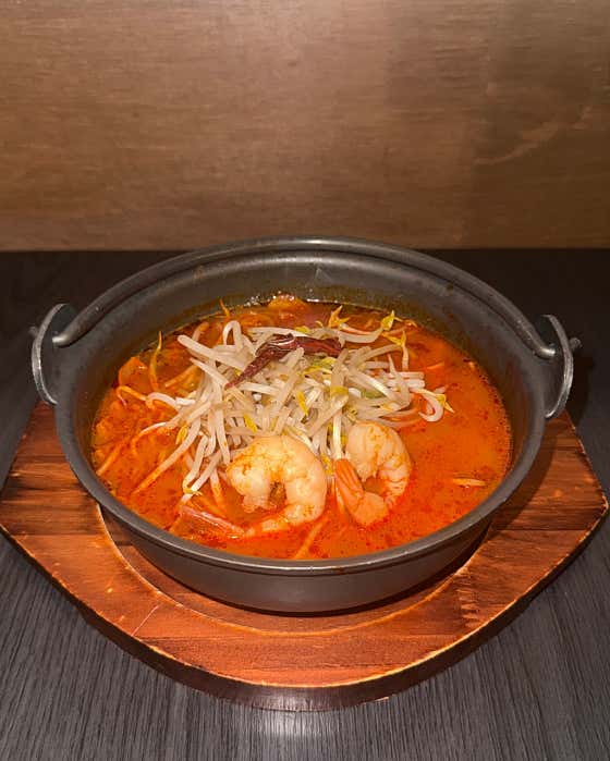 매콤해물짬뽕탕 메뉴 사진(네이버)