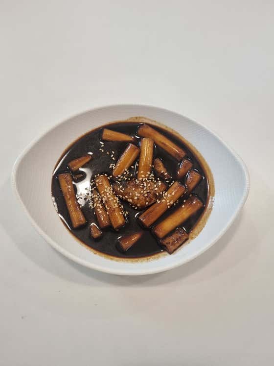 짜장떡볶이 메뉴 사진(네이버)