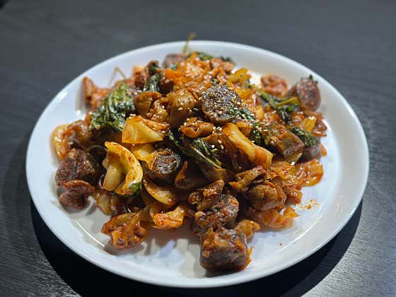 순대곱창 메뉴 사진(네이버)
