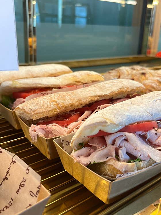 클래식 잠봉 샌드위치 메뉴 사진(네이버)