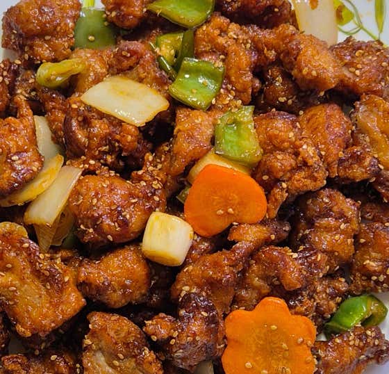 사천식깐풍기 中 메뉴 사진(네이버)