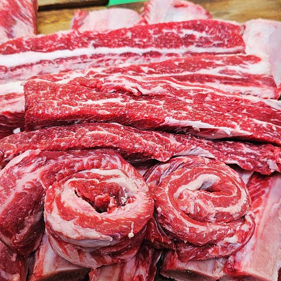 소갈비꽃살 메뉴 사진(네이버)
