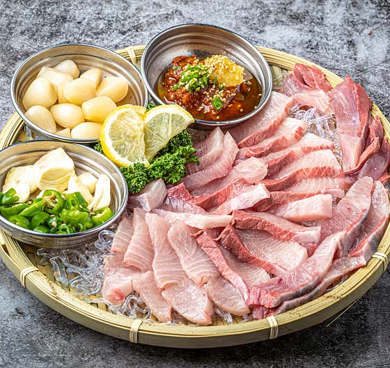 대방어한상 메뉴 사진(네이버)
