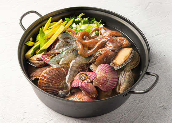 해물칼국수 대 메뉴 사진(네이버)