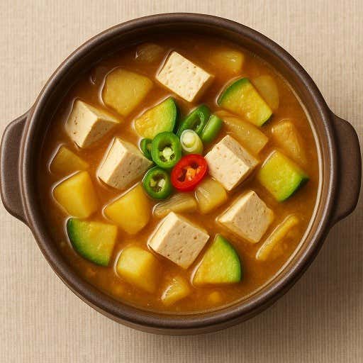 된장찌개 메뉴 사진(네이버)