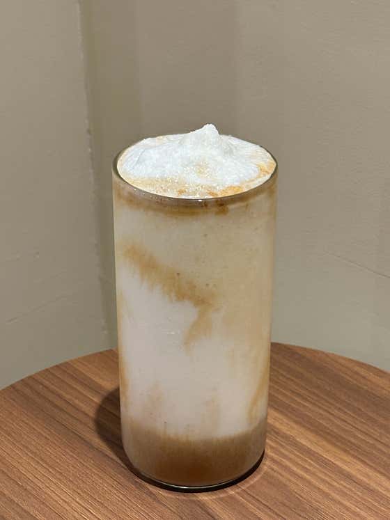 코코넛 커피 스무디 메뉴 사진(네이버)