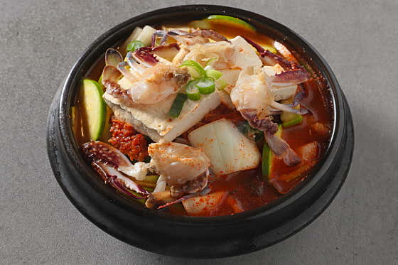 꽃게 된장찌개 메뉴 사진(네이버)