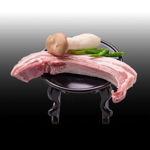 흑본꽃오겹 270g (한정수량/1인) 메뉴 사진(네이버)