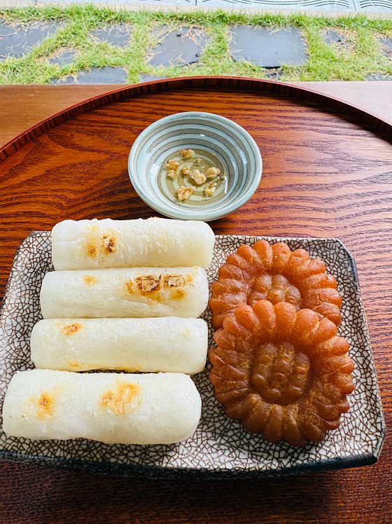 가래떡구이&약과세트 메뉴 사진(네이버)