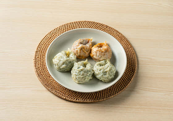 고기,김치 왕만두 메뉴 사진(네이버)