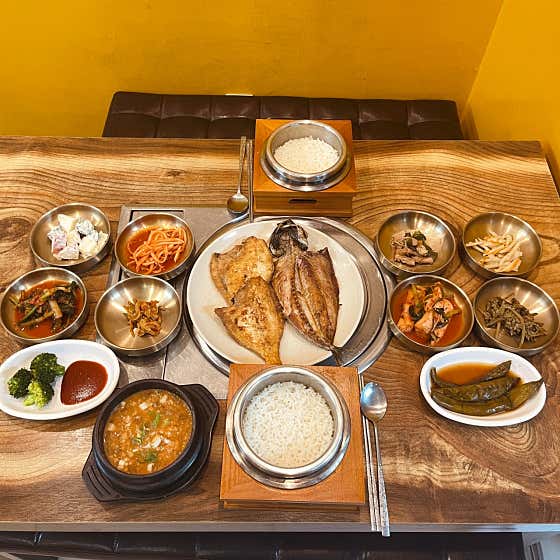 생선구이 솥밥 정식 메뉴 사진(네이버)