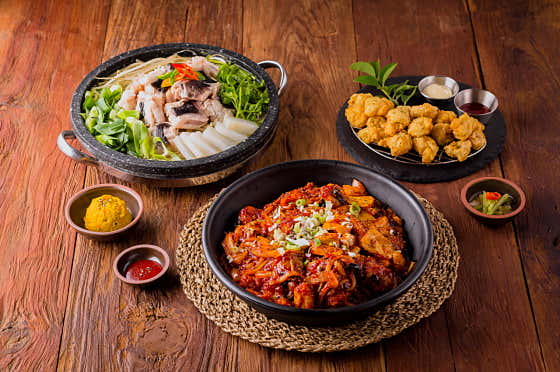 아구불고기 세트 메뉴 사진(네이버)