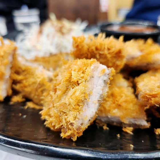 수제돈까스 메뉴 사진(네이버)