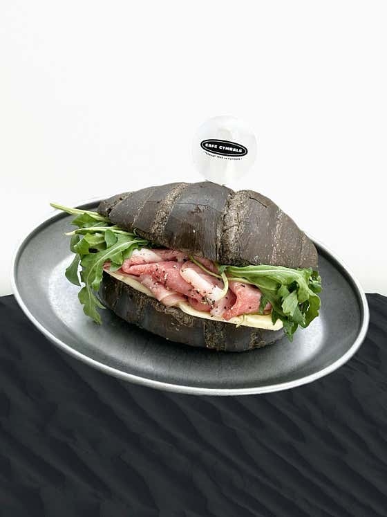 루꼴라잠봉뵈르 소금빵샌드위치 메뉴 사진(네이버)
