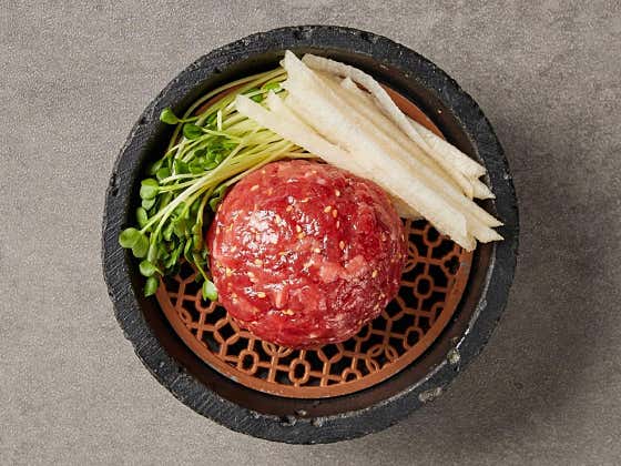 육회 (100g) 메뉴 사진(네이버)