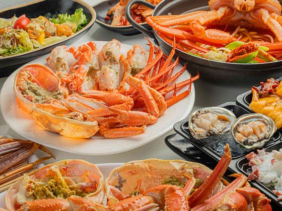 3인 대게 2kg + 홍게 600g 메뉴 사진(네이버)