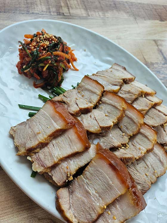 맛보기수육 메뉴 사진(네이버)