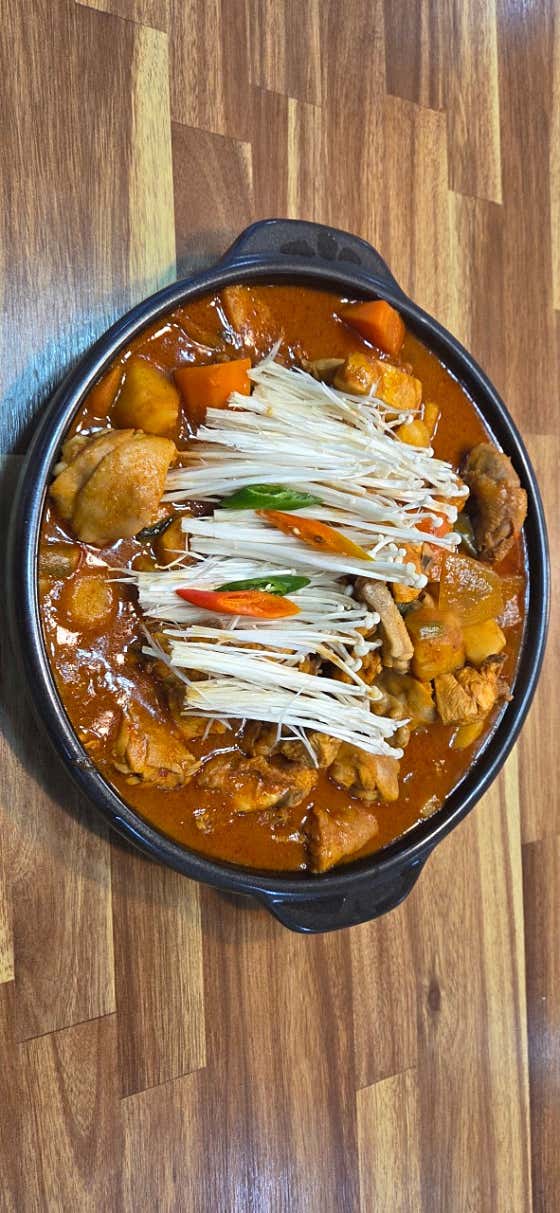닭1마리볶음탕 메뉴 사진(네이버)