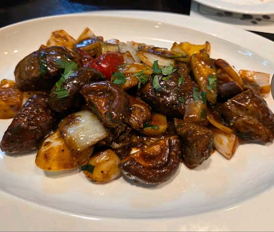 찹스테이크 메뉴 사진(네이버)