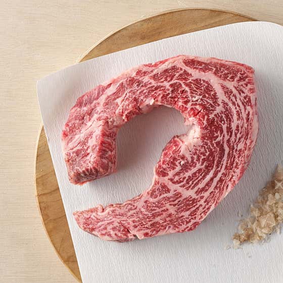한우새우살1++ (150g) 메뉴 사진(네이버)