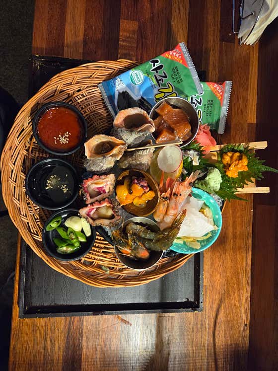 금예당 해산물 모듬 메뉴 사진(네이버)