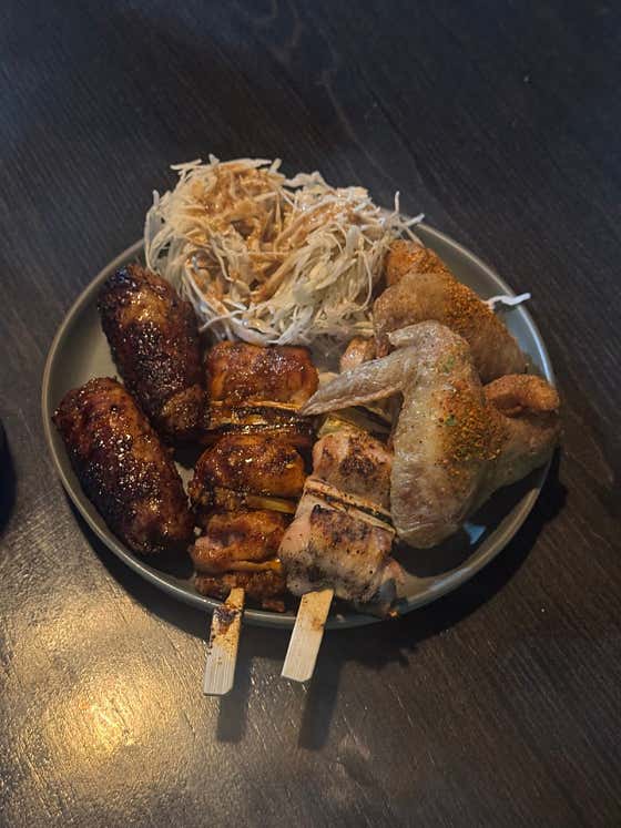 야키토리 플레이트 메뉴 사진(네이버)