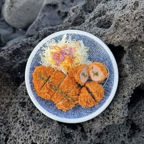 청정제주 흑돼지 모듬카츠 메뉴 사진(네이버)