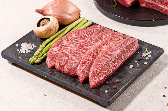 1++한우 부채 (100g) 메뉴 사진(네이버)