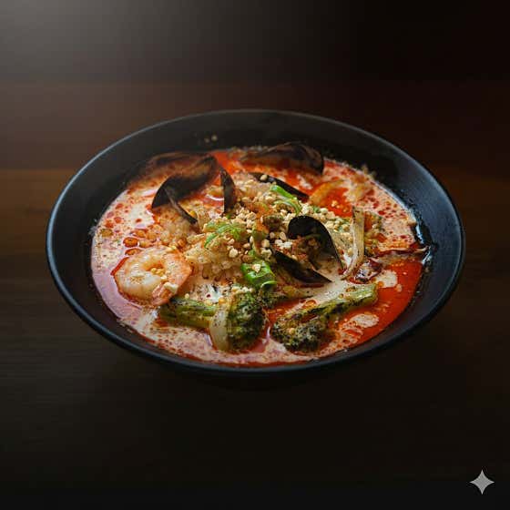 크림짬뽕 메뉴 사진(네이버)