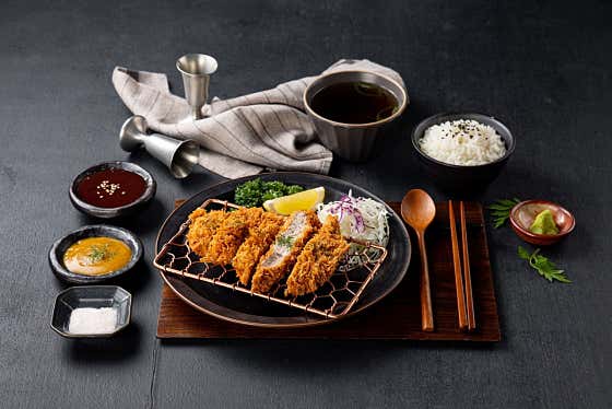 로스카츠 정식 메뉴 사진(네이버)