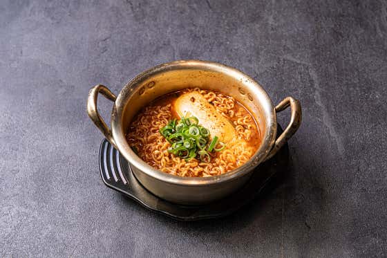 몽글순두부라면 메뉴 사진(네이버)