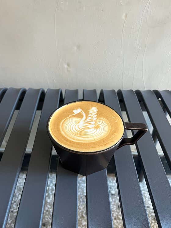 바닐라라떼(Vanilla Latte) 메뉴 사진(네이버)