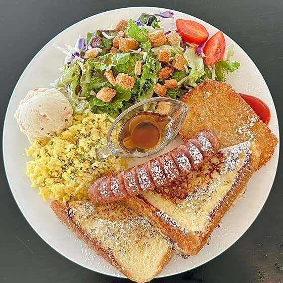 프렌치토스트 플레이트 메뉴 사진(네이버)